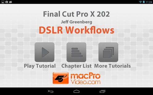 Final Cut Pro X DSLR Workflows