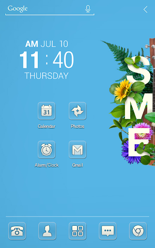 Summer time Atom Theme