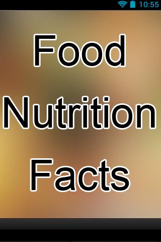 Food Nutrition Facts