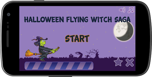 Halloween Flying Witch Saga