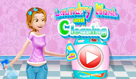 Laundry Wash Cleaning Games poster 8