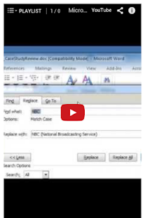 Microsoft Word Tutorial