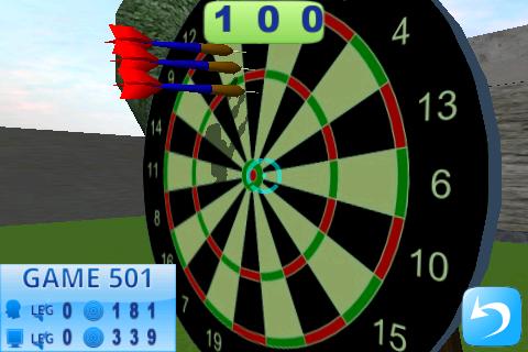 Britain Darts 3D Screen 3