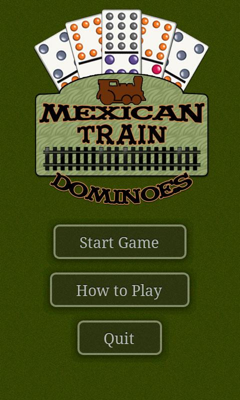 Android application Mexican Train Dominoes screenshort