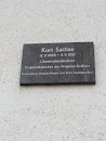 Gedenktafel Kurt Sachse