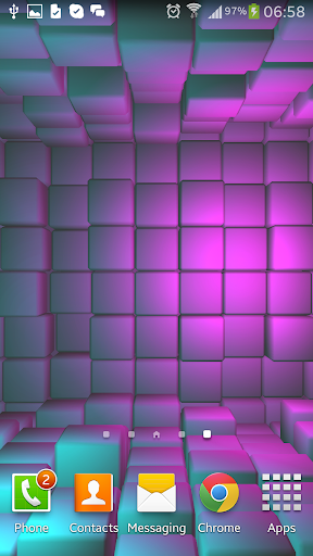 Cubes 3D Live Wallpaper