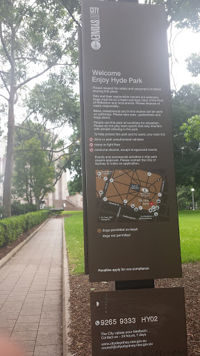 Hyde Park Sign