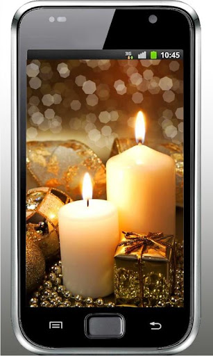 New Year Candle n Bells LWP