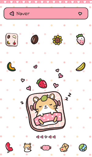 peach sweet dream dodol theme