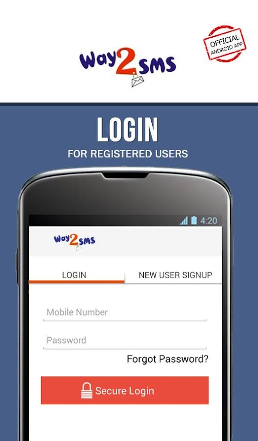 Way2SMS is India's premier destination for sending free sms, and is currently available on android devices, mobile web and web.