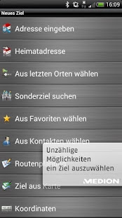 MEDION® GoPal® Navigation Screenshots 6