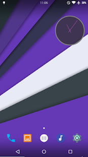 Free Download Purple CM12 Theme APK