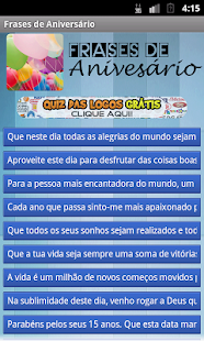 Frases de Aniversário