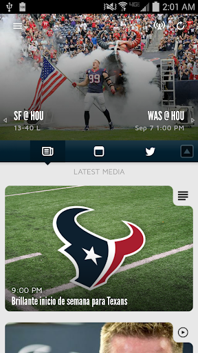 Houston Texans Mobile App