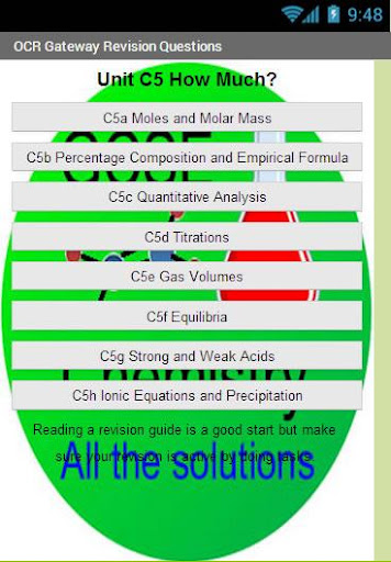 OCR GCSE Chemistry C5