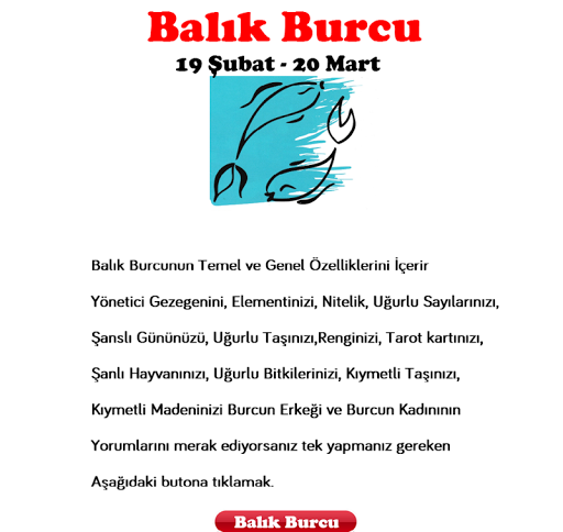 Balık Burcu Yorumlar - Fal