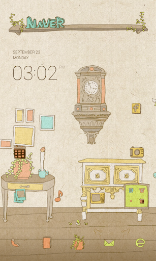 Antique Dodol launcher theme