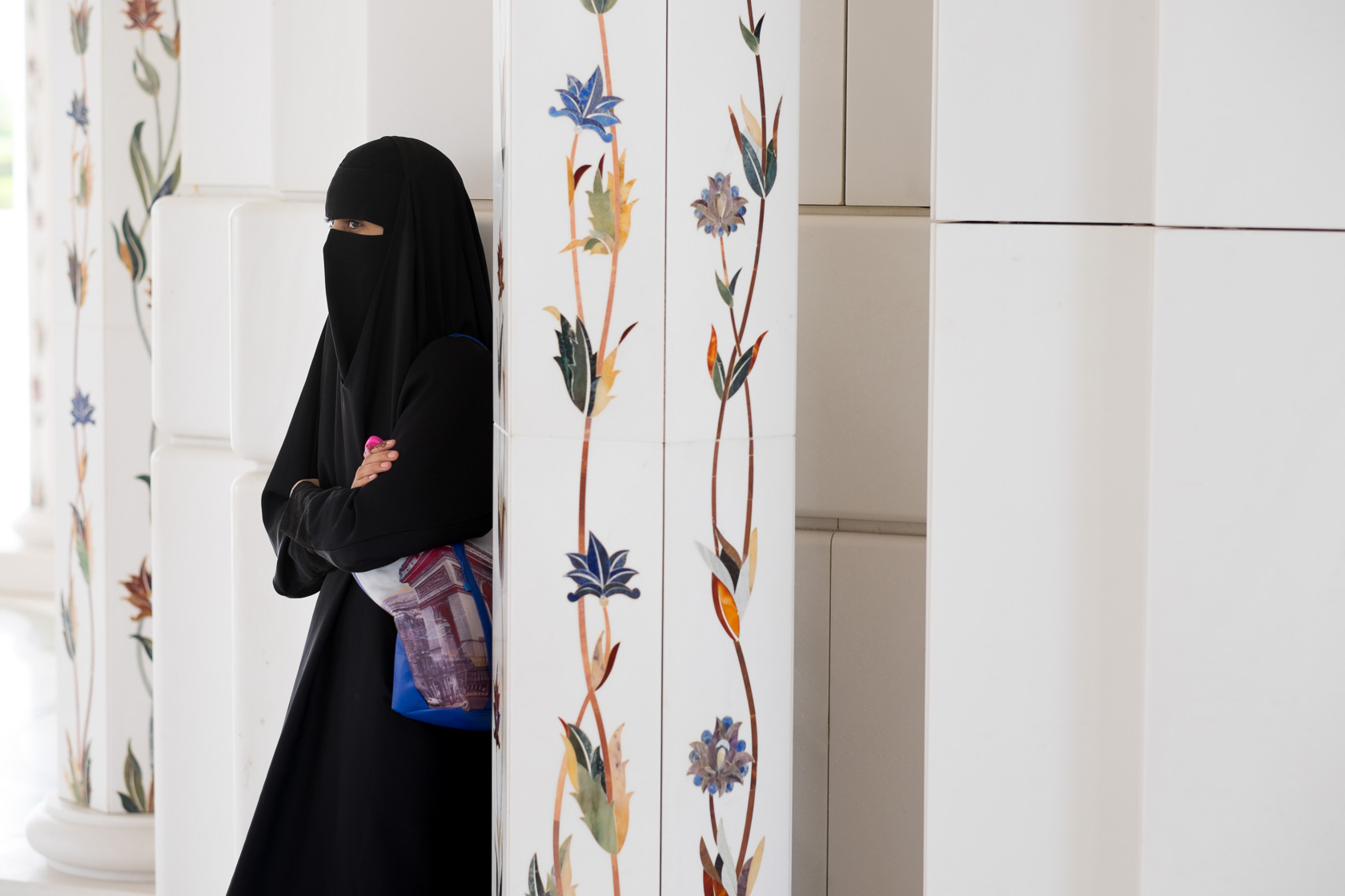 Mosque Visitor, United Arab Emirates