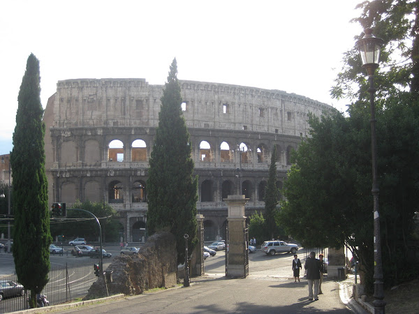 My first view of the Coliseum.