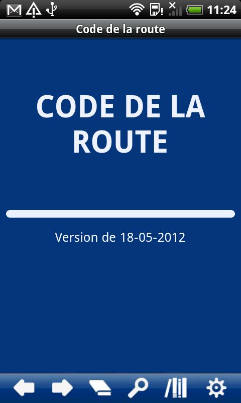 Android application French Highway Code screenshort