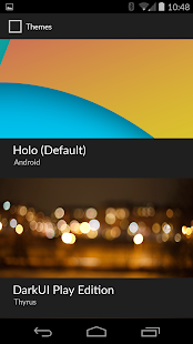 How to install DarkUI ThyrusHolo Theme Basic lastet apk for android