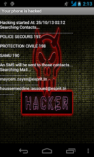 Free Download Your phone is hacked APK