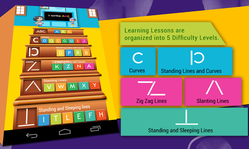 Kids ABC Letter Writing School Screen 2