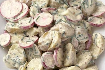 Potato & radish salad