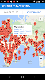Countries Dictionary Screenshots 2