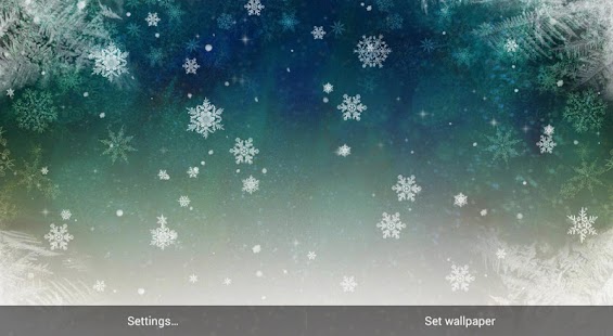 Snowflakes wallpaper Screenshots 8