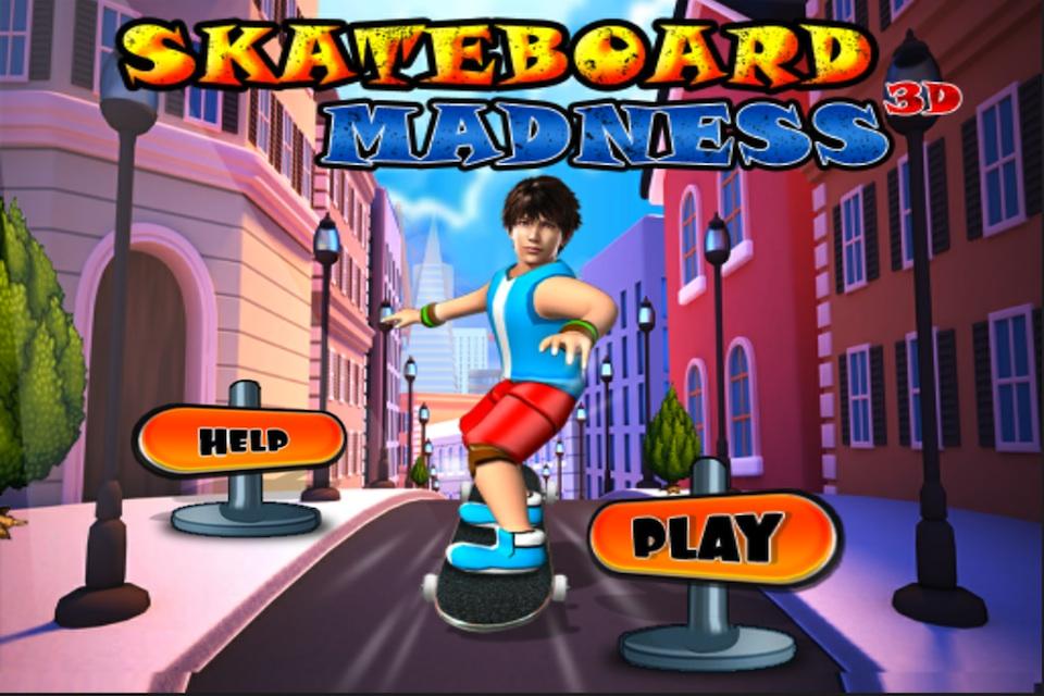 Android application Skate Board Madness ( 3D Game) screenshort