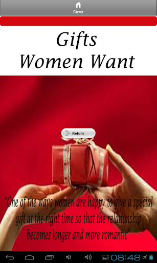 【免費書籍App】gifts women want-APP點子