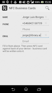 Free NFC Business Cards APK for PC