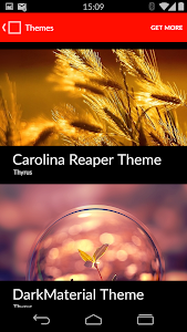 Screenshot Carolina Reaper CM11 Theme v5.0