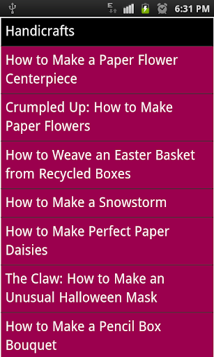 【免費教育App】handicraft guide-APP點子