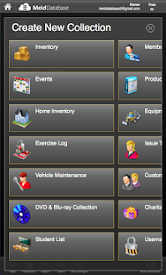 Meld Spreadsheets Database - screenshot thumbnail