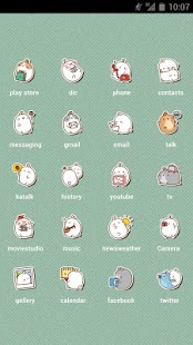 Molang School Iconpack