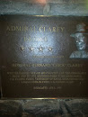 Admiral Clarey Plaque