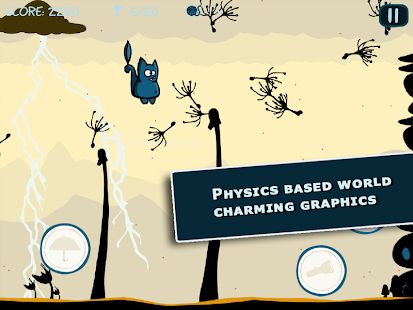 Bronko Blue, the kitten copter - screenshot