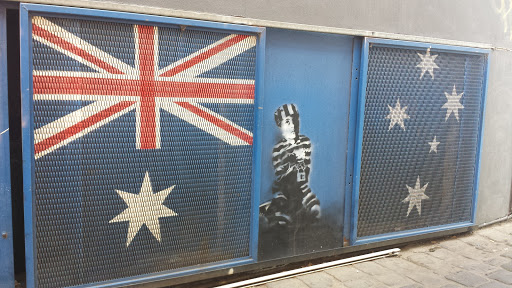 Australian Flag Mural