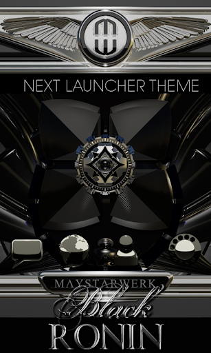 Next Launcher Theme Ronin