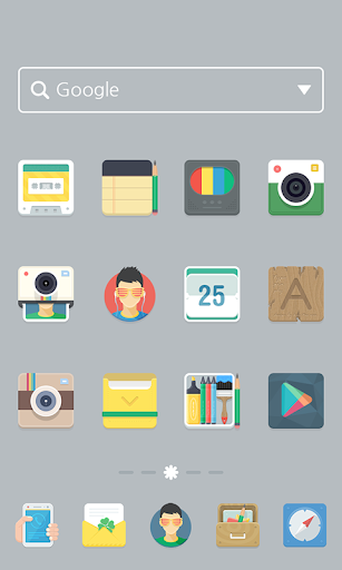 Flat Detail dodol theme