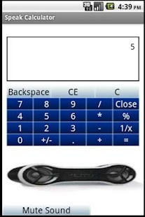 Free Speak Calculator APK for PC