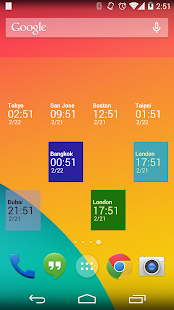 Free Simple World Clock Widget APK for Android