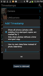 Camera Timestamp Add-On Free poster 5