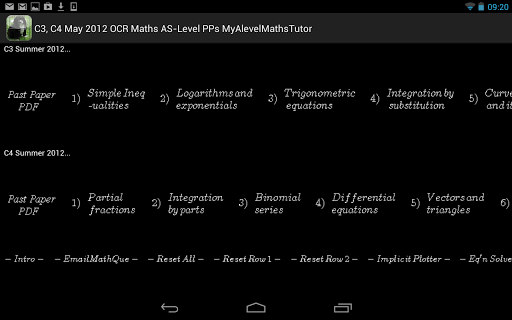 C3-4 OCR May 2012 Past Papers