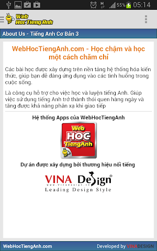 【免費教育App】Tiếng Anh Cơ Bản 3-APP點子