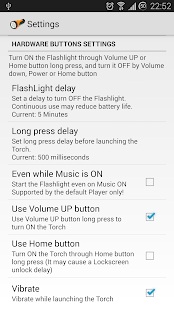 Xposed Torch: Physical Buttons