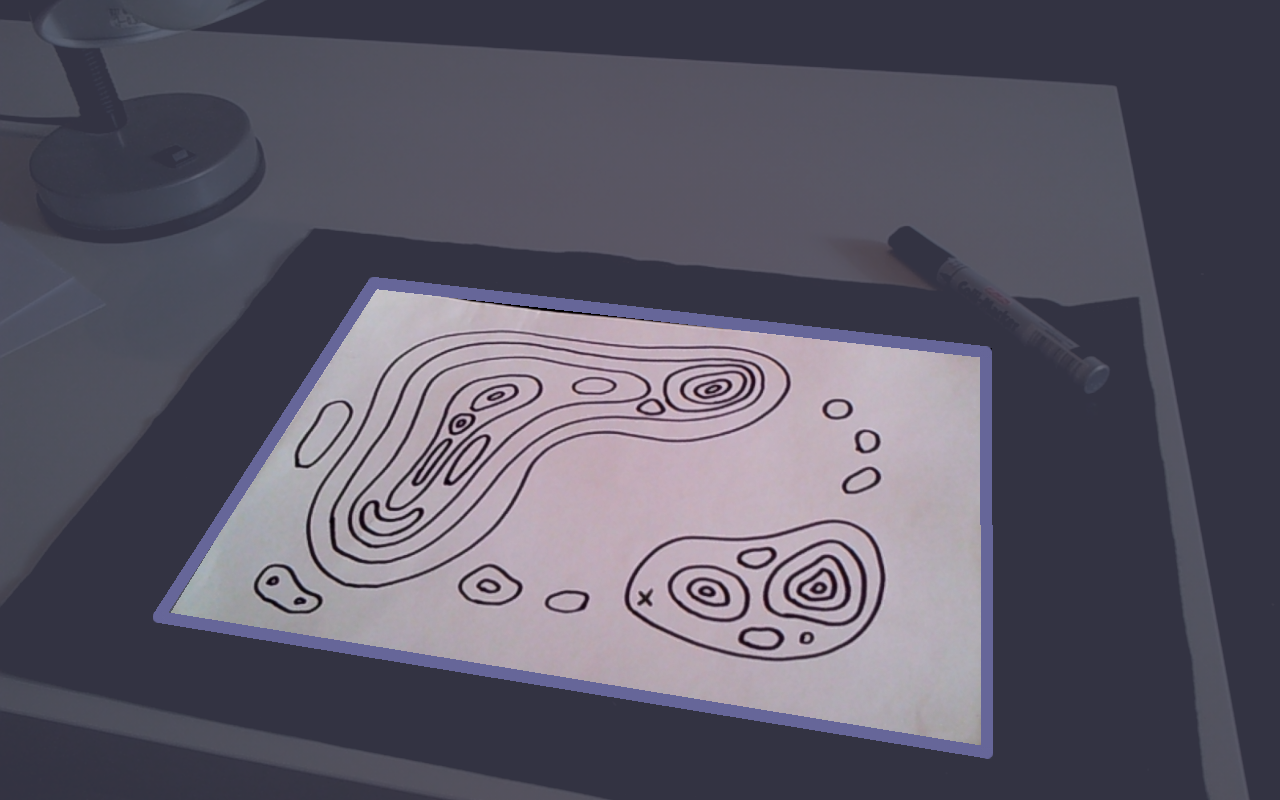    LandscapAR augmented reality- screenshot  