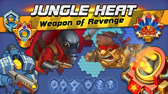 Captura de pantalla de la aplicacion Android Jungle Heat: War of Clans